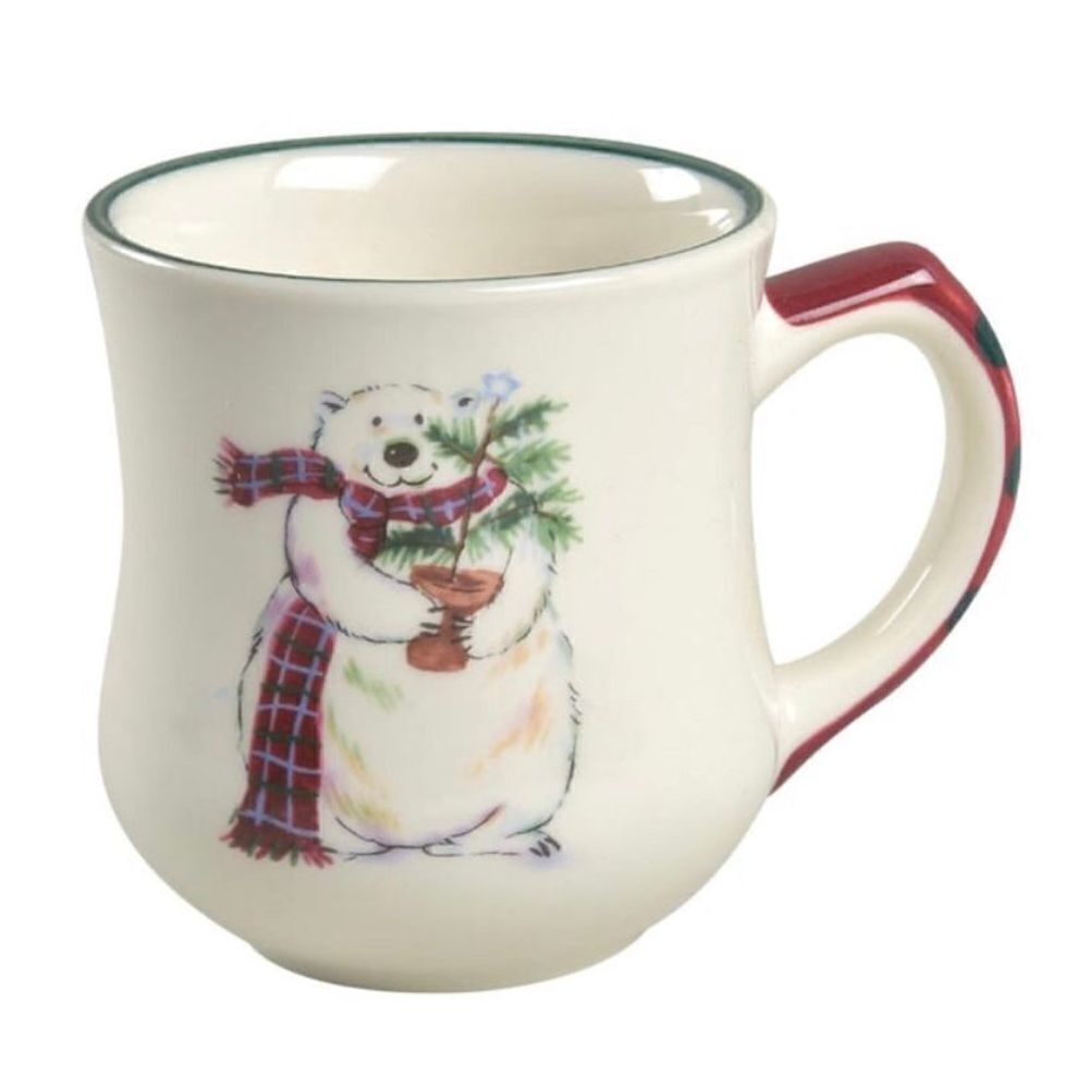 PFALTZGRAFF Winter Bear Mugs NEW 
SET OF TWO